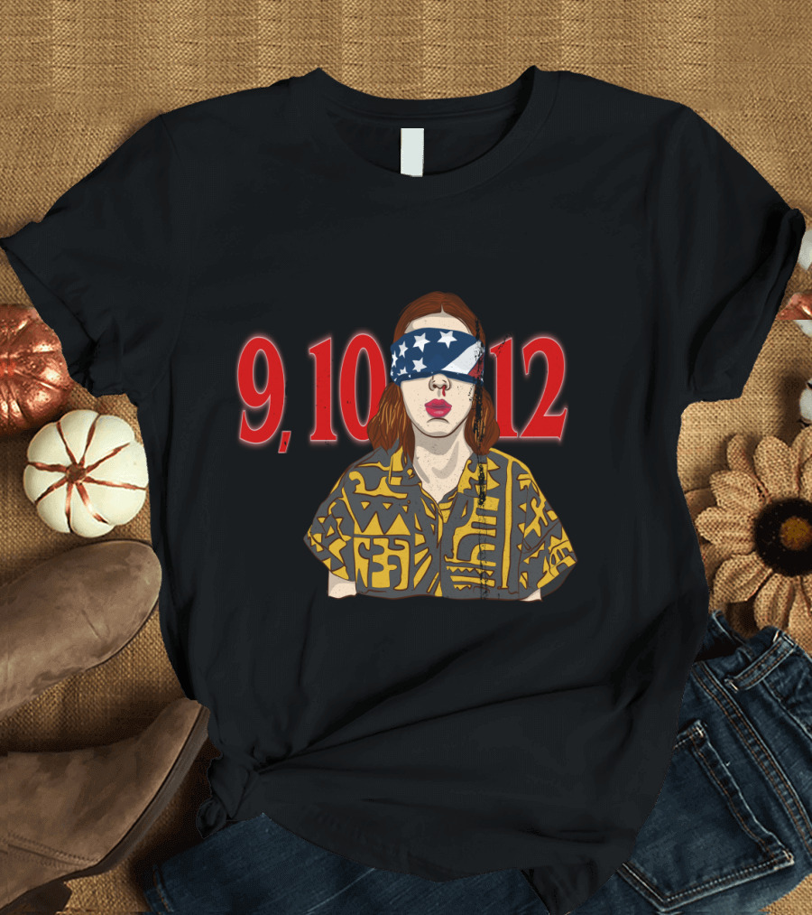 9 10 12 Blindfolded Star T-Shirt