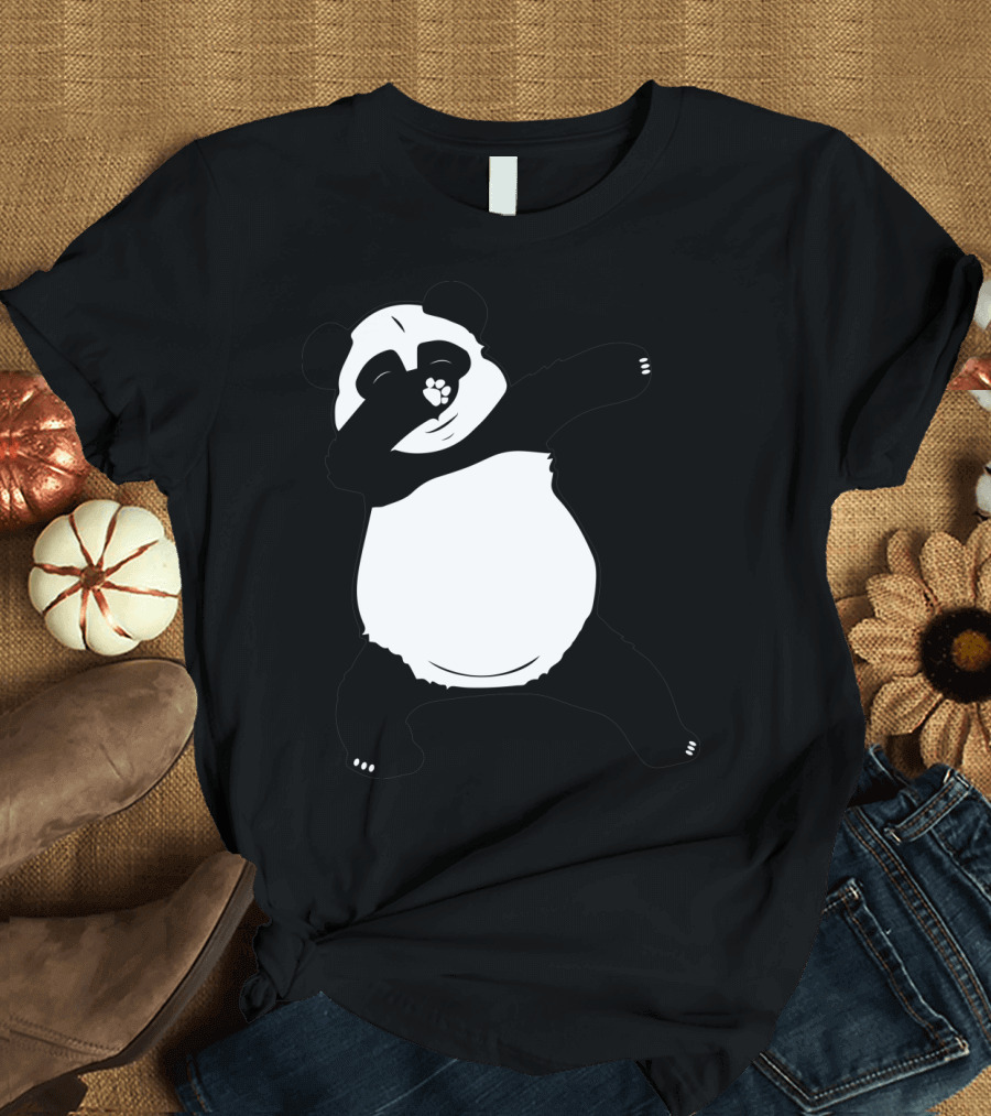 Dabbing Panda Dance Pose T-Shirt
