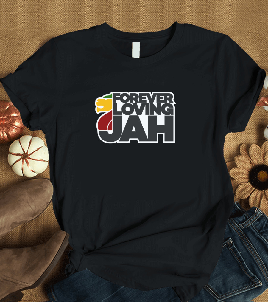 Forever Loving Jah Rasta Lion Reggae Colors T-Shirt