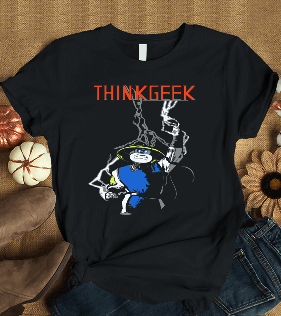 THINKGEEK Electric Warrior Storm Fighter T-Shirt