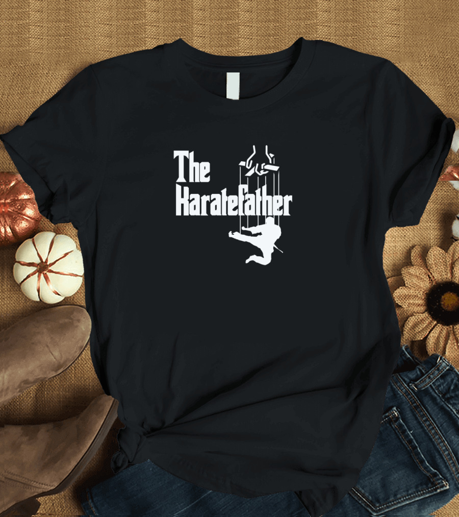 The Karatefather Funny Godfather Karate Puppeteer T-Shirt