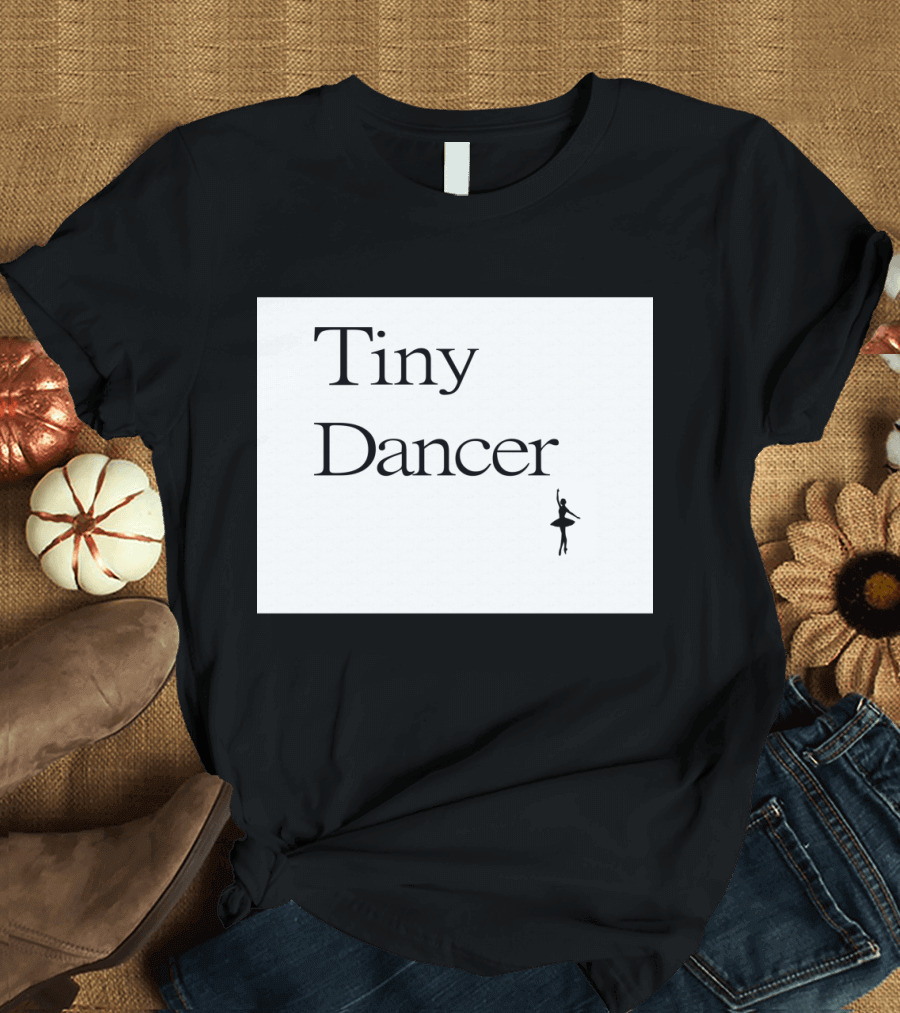 Tiny Dancer Elegant Ballerina T-Shirt