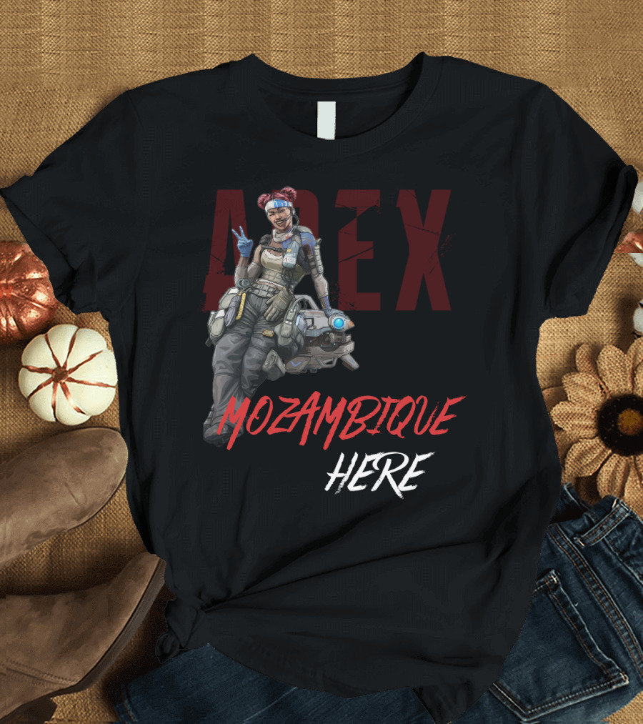 Apex Legends Lifeline Mozambique Here Joke Game T-Shirt
