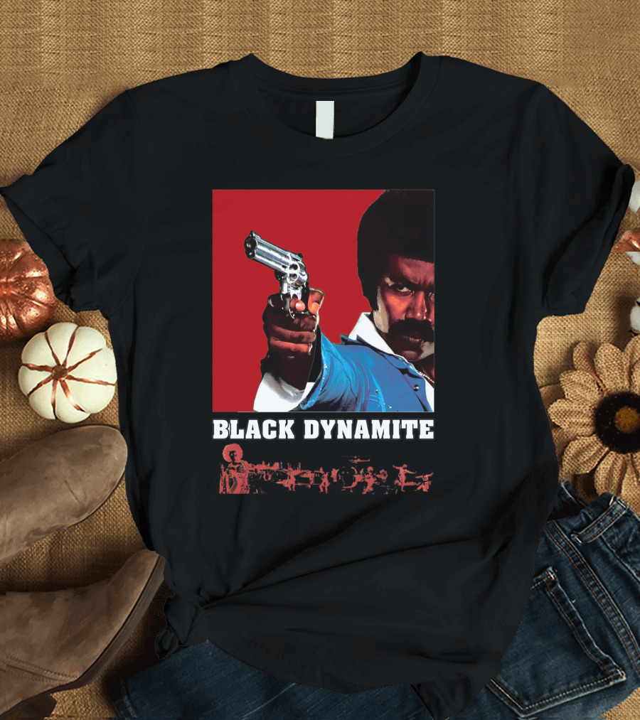 Black Dynamite Afroman Pride Retro Action Hero T-Shirt