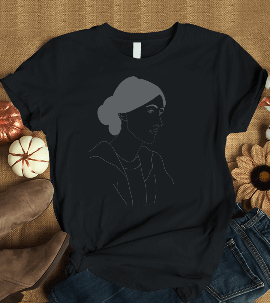 Virginia Woolf Minimalist Line T-Shirt