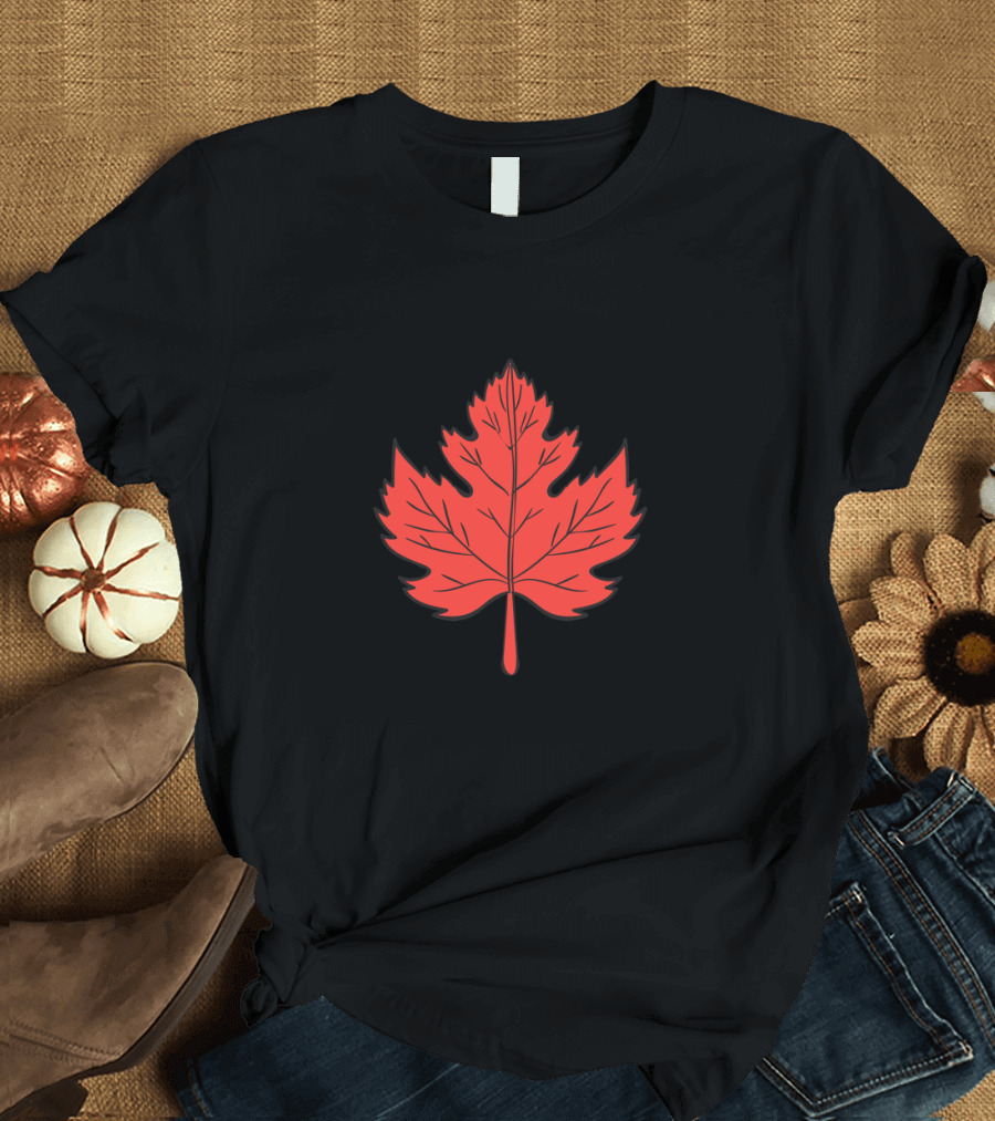 Canadian Maple Leaf Red T-Shirt