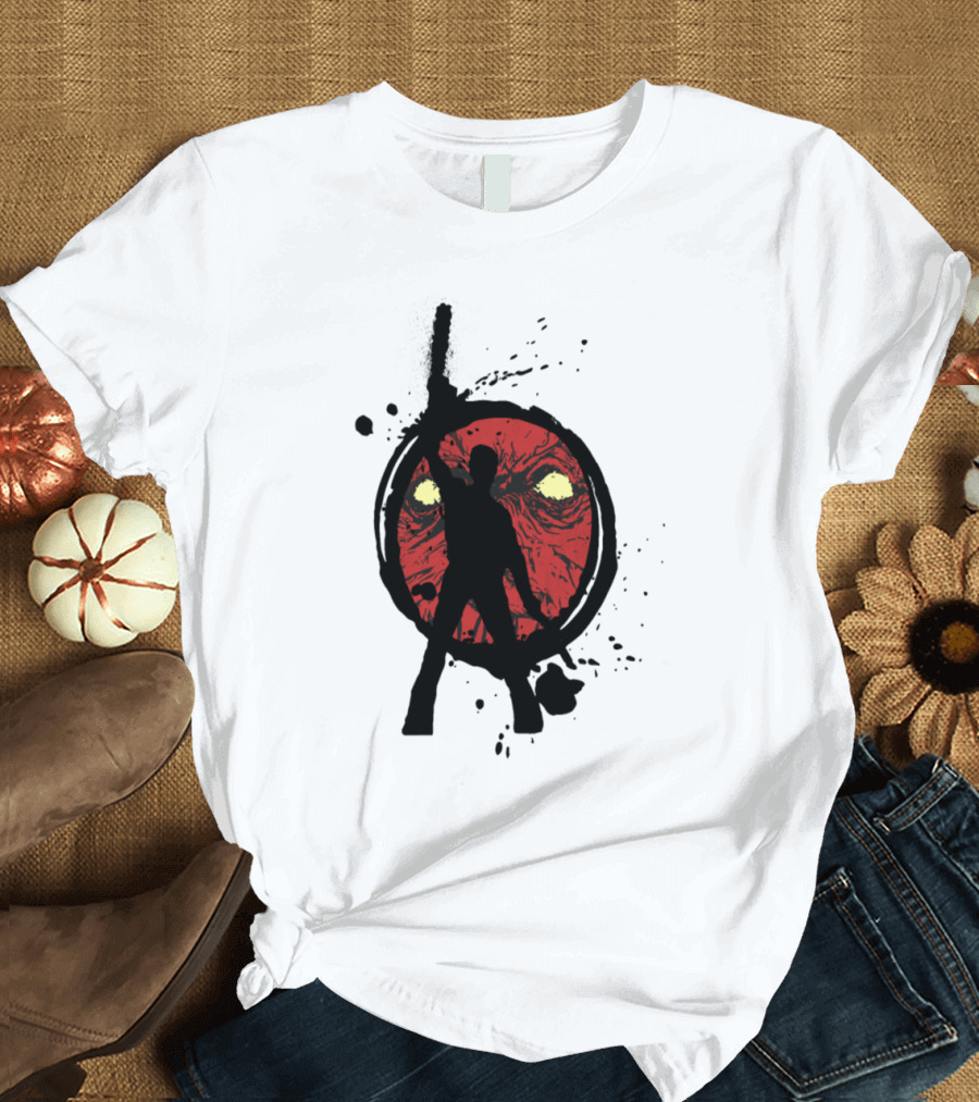 Evil Dead Ink Book Splatter T-Shirt
