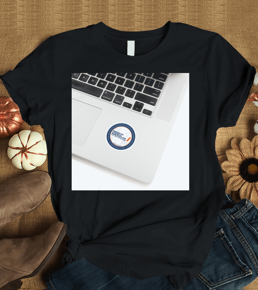 Digital Media Institute Emerging Technologies Badge DMI Circle T-Shirt