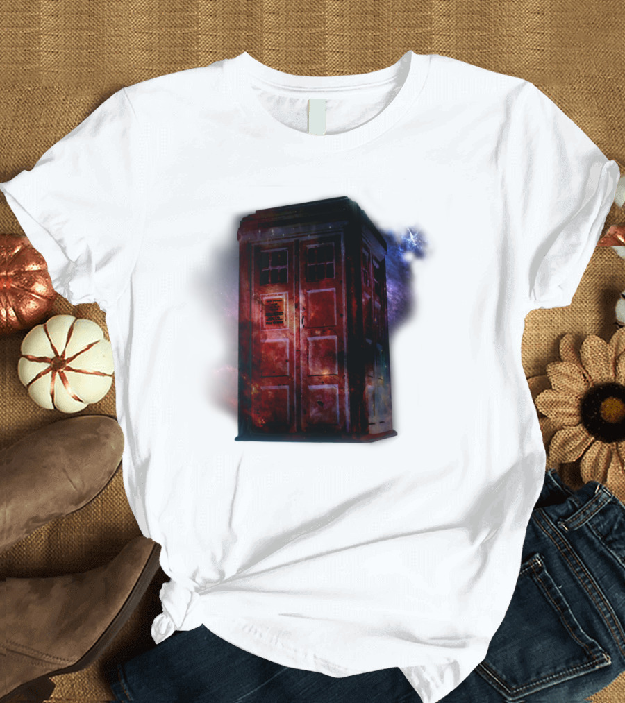 All of Time and Space TARDIS Cosmic Journey T-Shirt