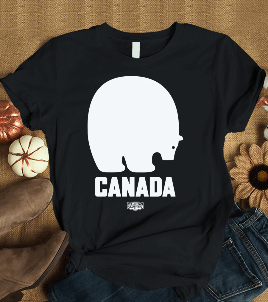 Canada Bear Dartmouth Clothing White T-Shirt