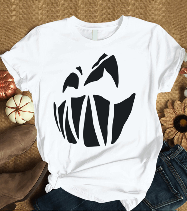 T-Shirt: Bad Pumpkin Carved Gothic Shadow T-Shirt Bad Pumpkin Carved Gothic Shadow T-Shirt