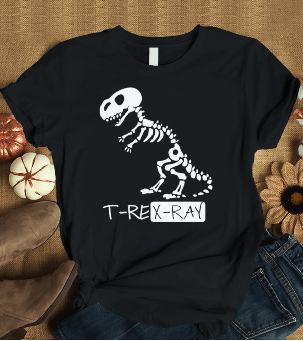 T-Shirt: T-Rex X-Ray Radiology Skeleton Dinosaur T-Shirt T-Rex X-Ray Radiology Skeleton Dinosaur T-Shirt