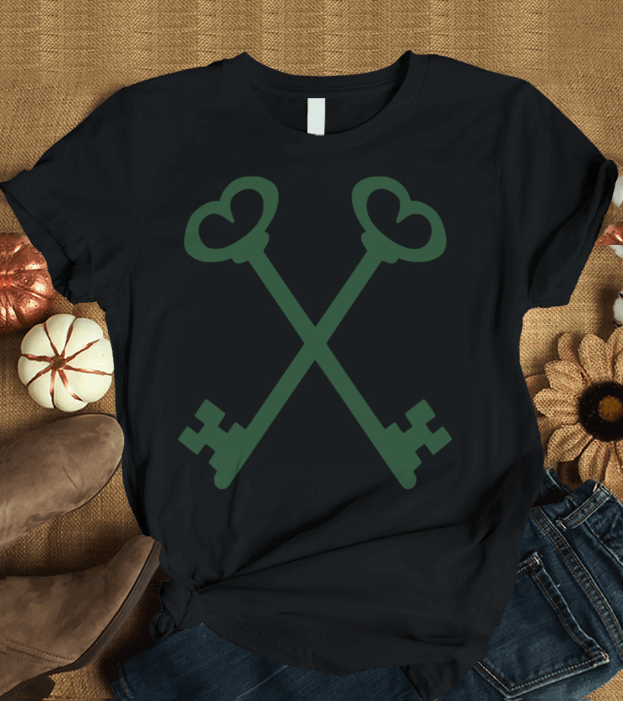 Crossed Heart Keys Events T-Shirt