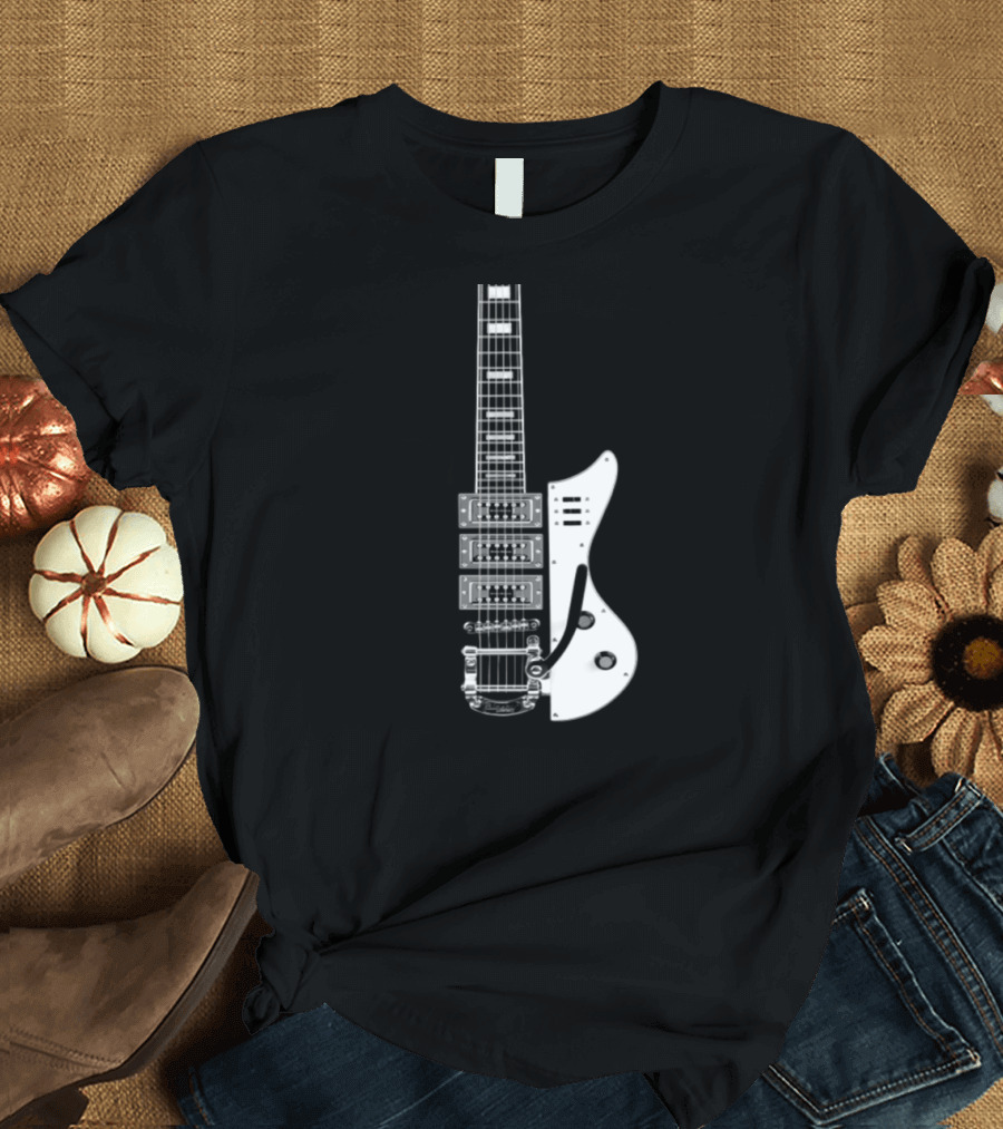 Guitar Skeleton Electric Instrument T-Shirt