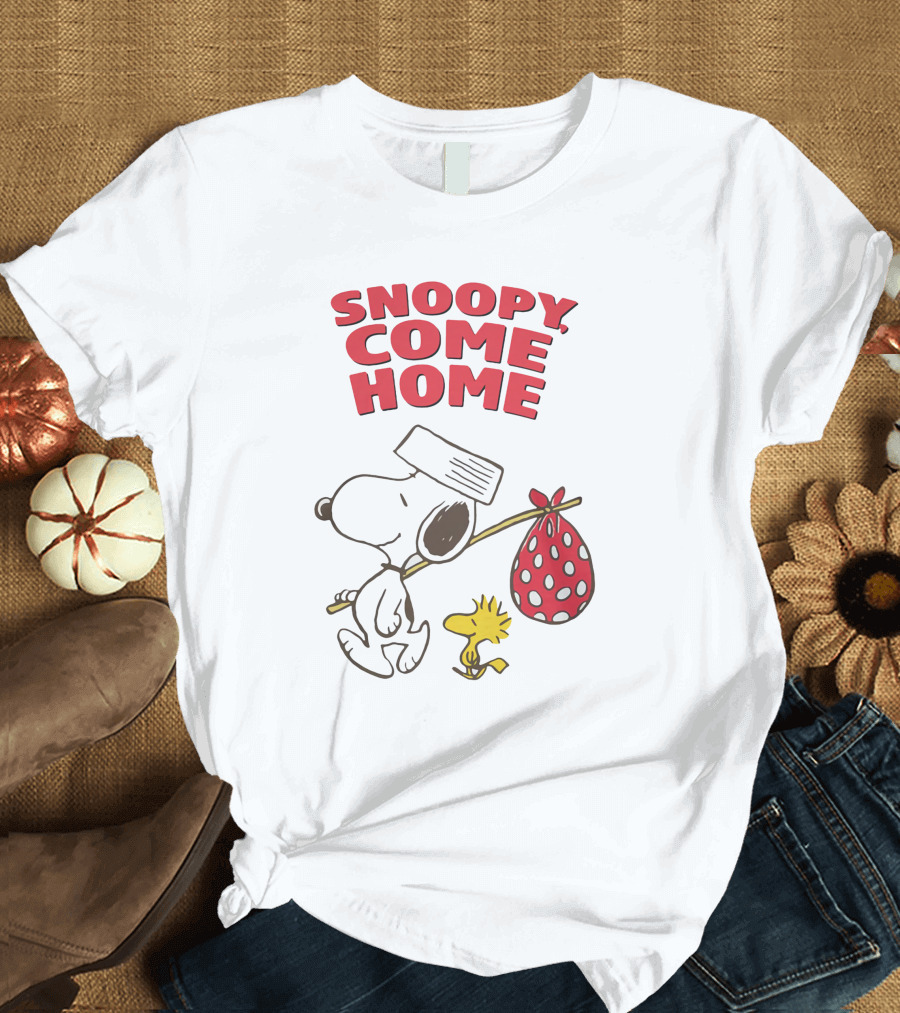 Snoopy Come Home Peanuts Vintage Cartoon T-Shirt