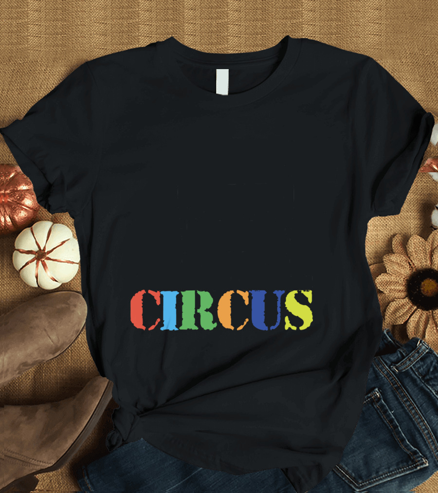 In Charge of This Circus Moustache T-Shirt