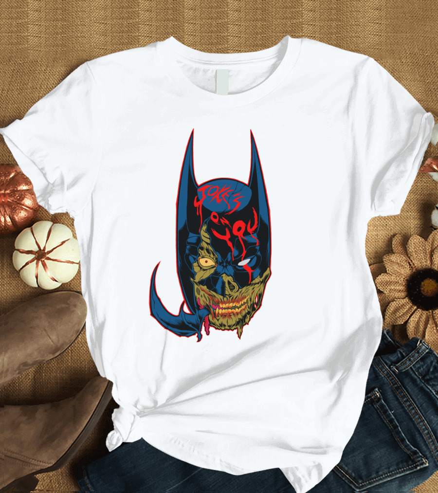 Jokes on You Zombat Face Mask T-Shirt