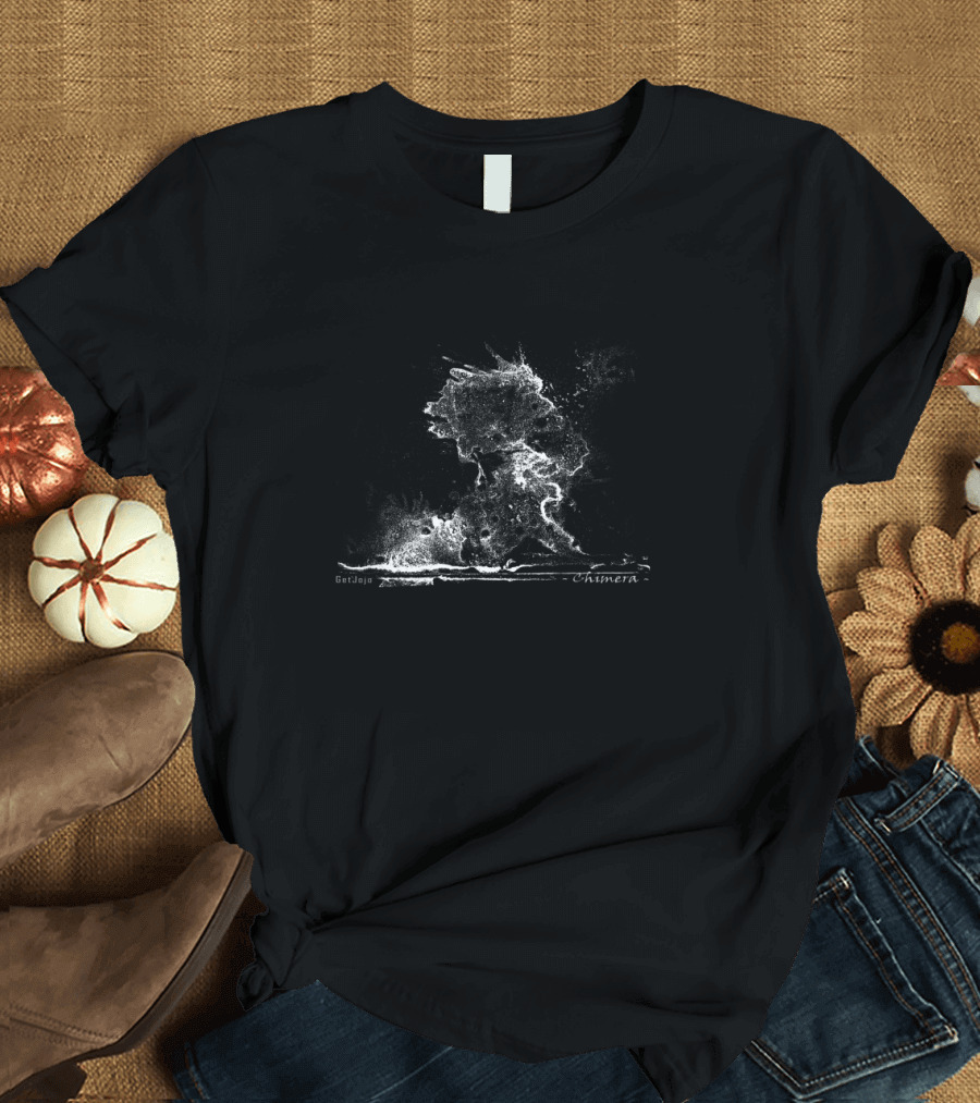 Chimera Get Jojo Black and White Abstract T-Shirt