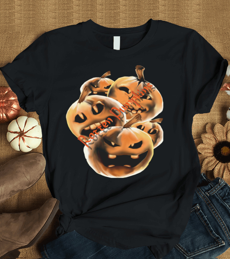 Rotten Pumpkins Evil Grinning Jack-O'-Lanterns T-Shirt