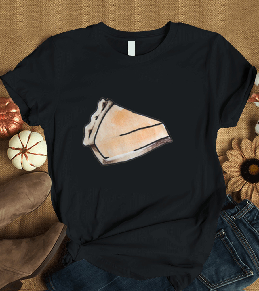 Tis the Season Pumpkin Pie Slice Sketch T-Shirt