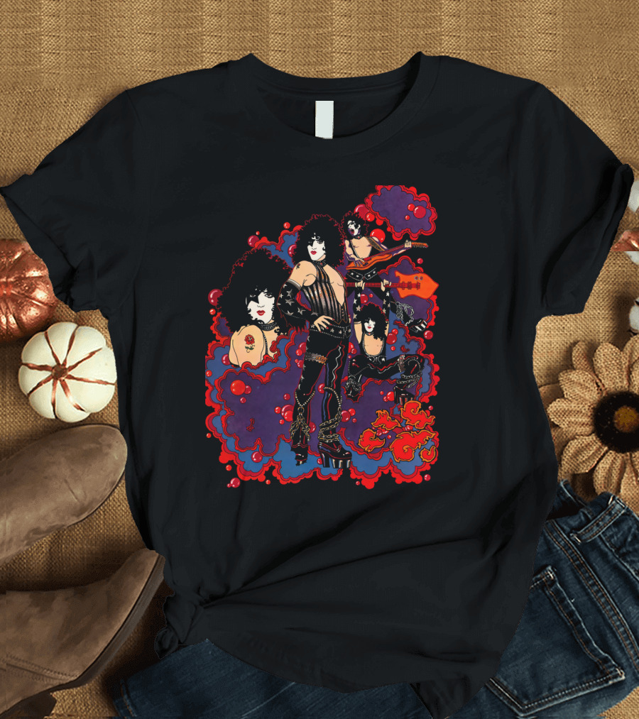 PS1 Solo Paul Stanley Kiss Retro Comic T-Shirt