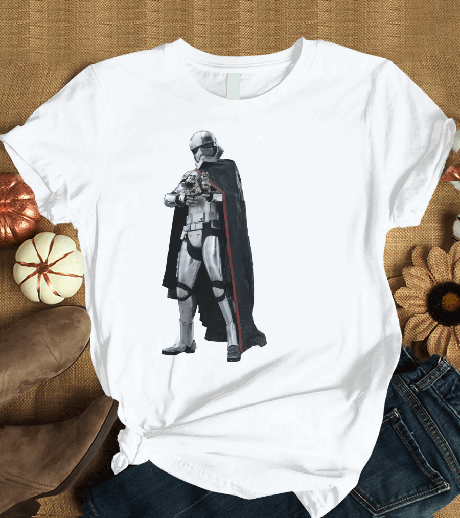 Star Wars Captain Phasma Armor Cloaked T-Shirt