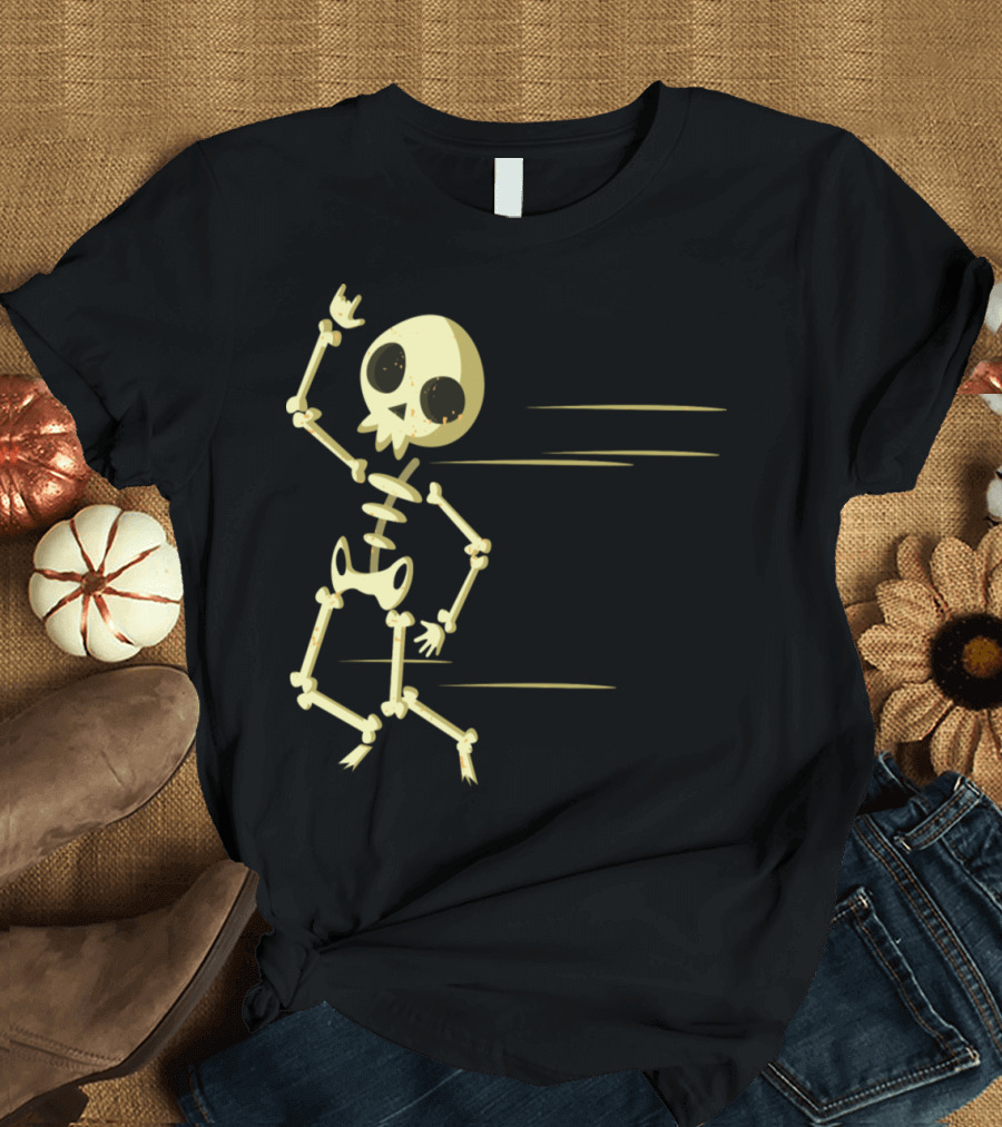 Funny Skeleton Dancing Movement Skull Bones Dance Moves T-Shirt