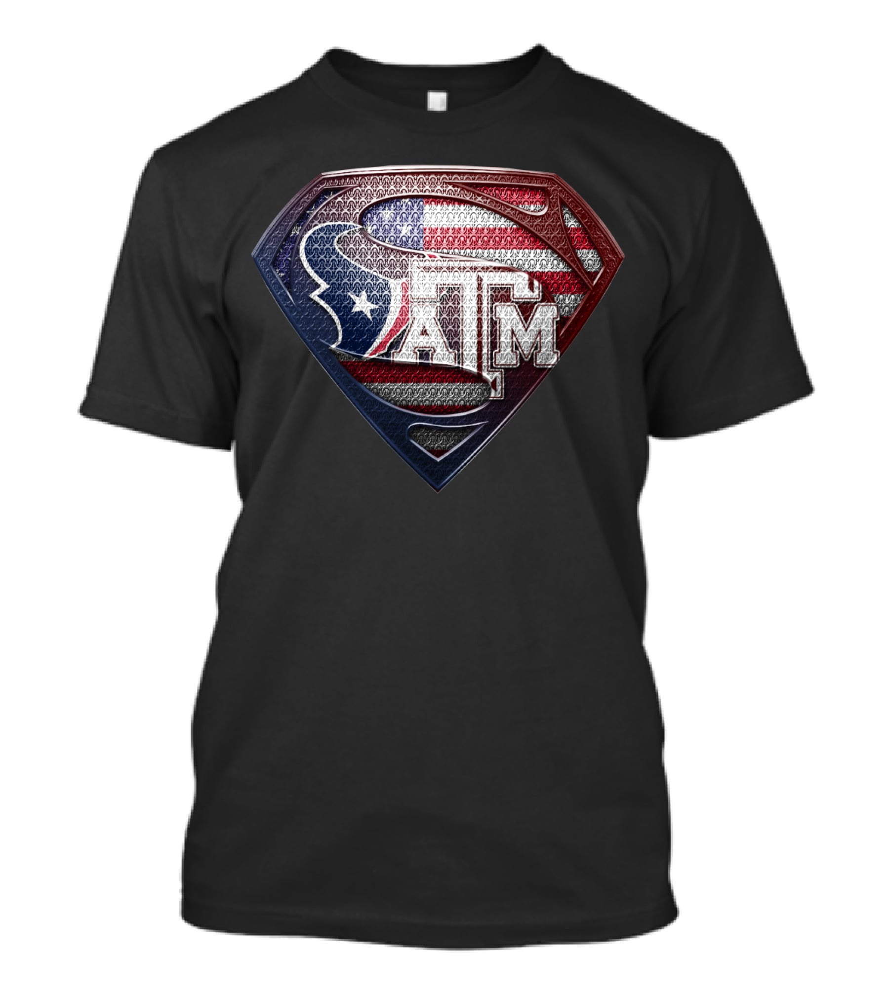 Houston Texans Texas A&M Usa Super Shield Sspus122 T-Shirt