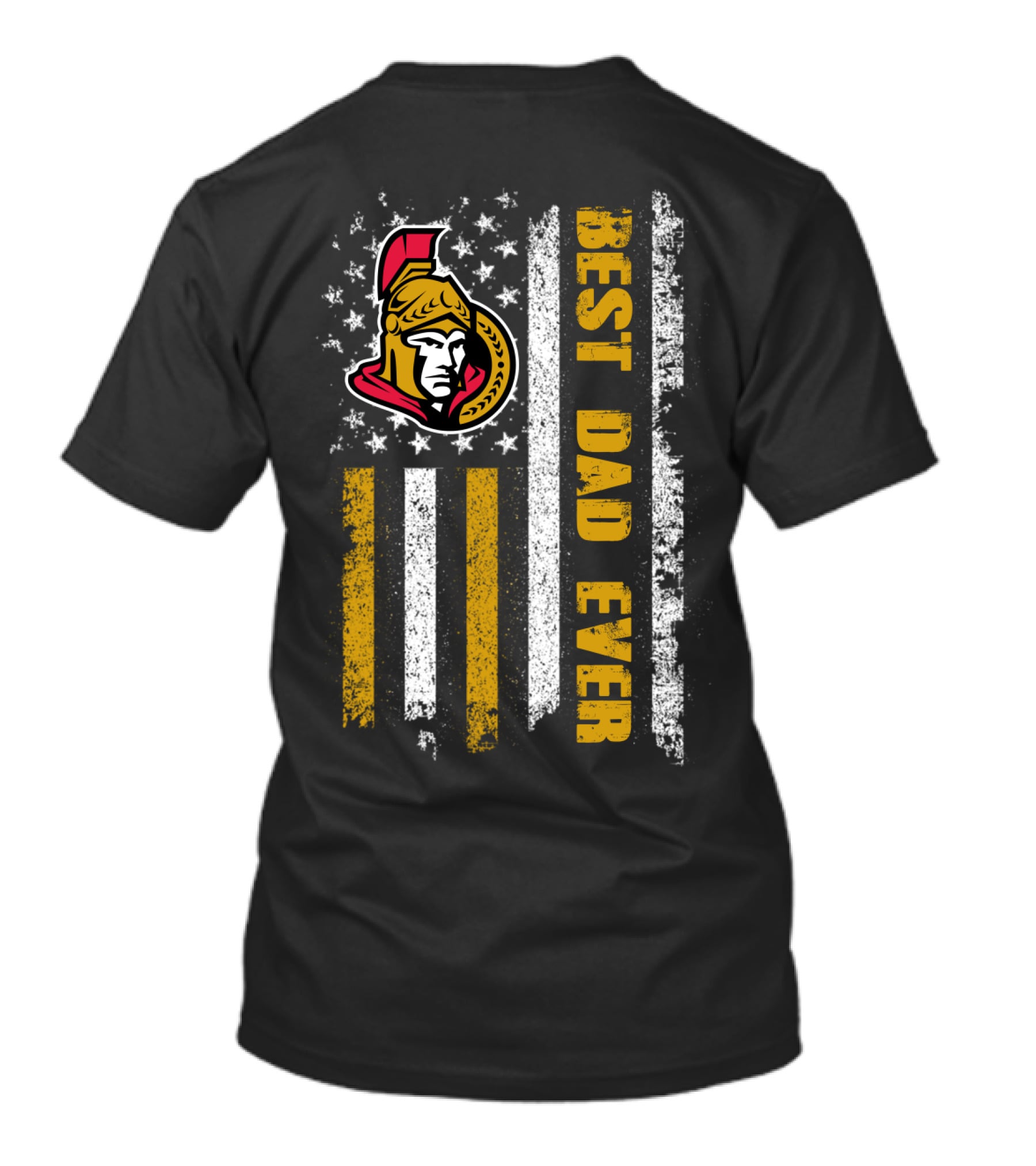 Ottawa Senators Best Dad Ever Evd T-Shirt
