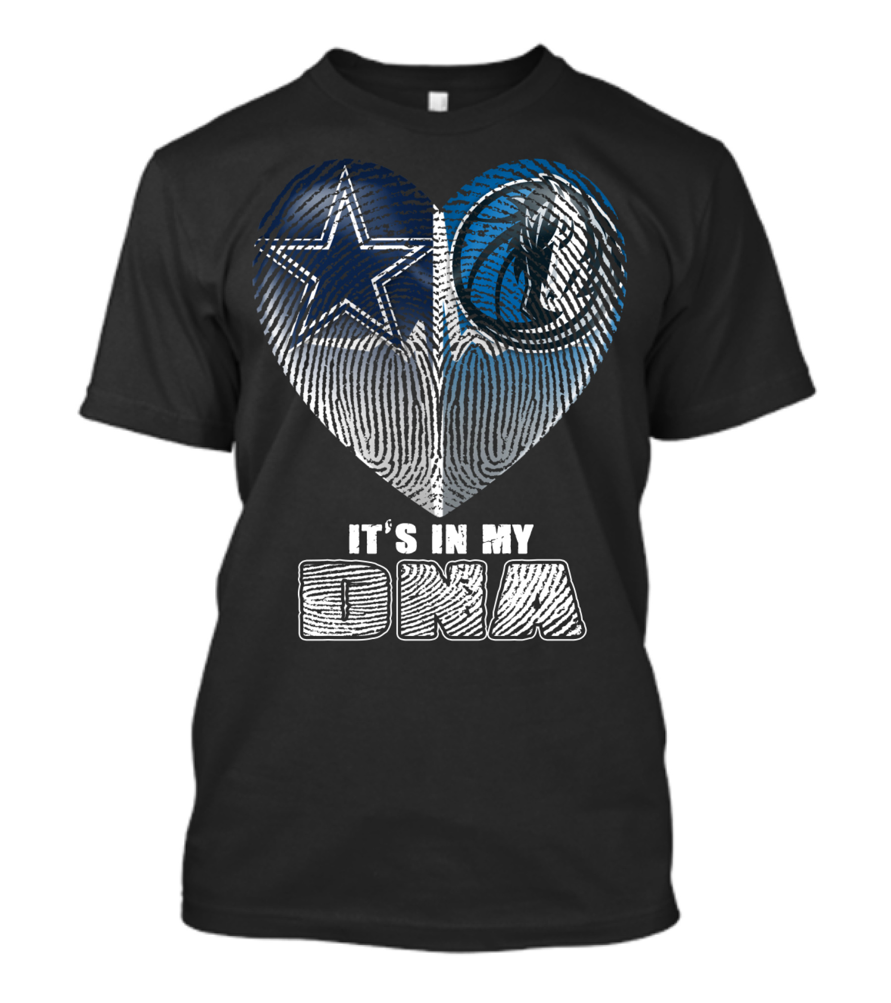 Dallas Cowboys Dallas Mavericks It's In My Dna T-Shirt