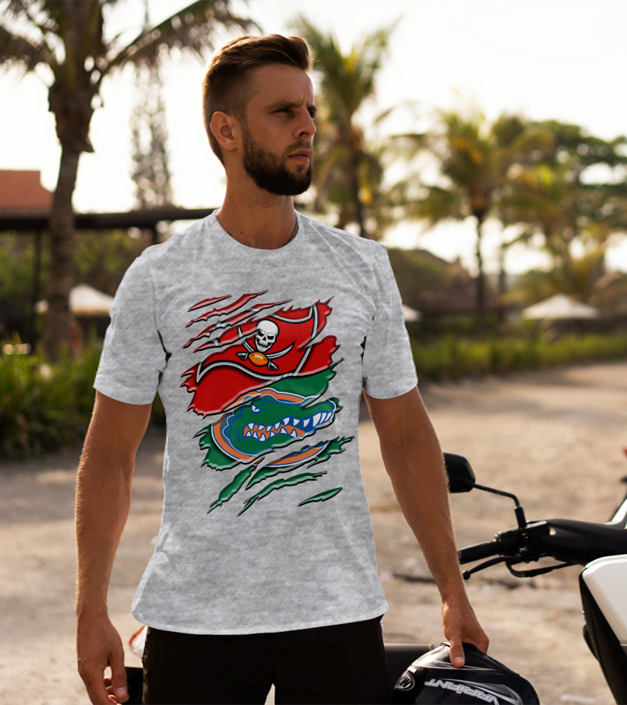 Tampa Bay Buccaneers Florida Gators Rah 024 T-Shirt