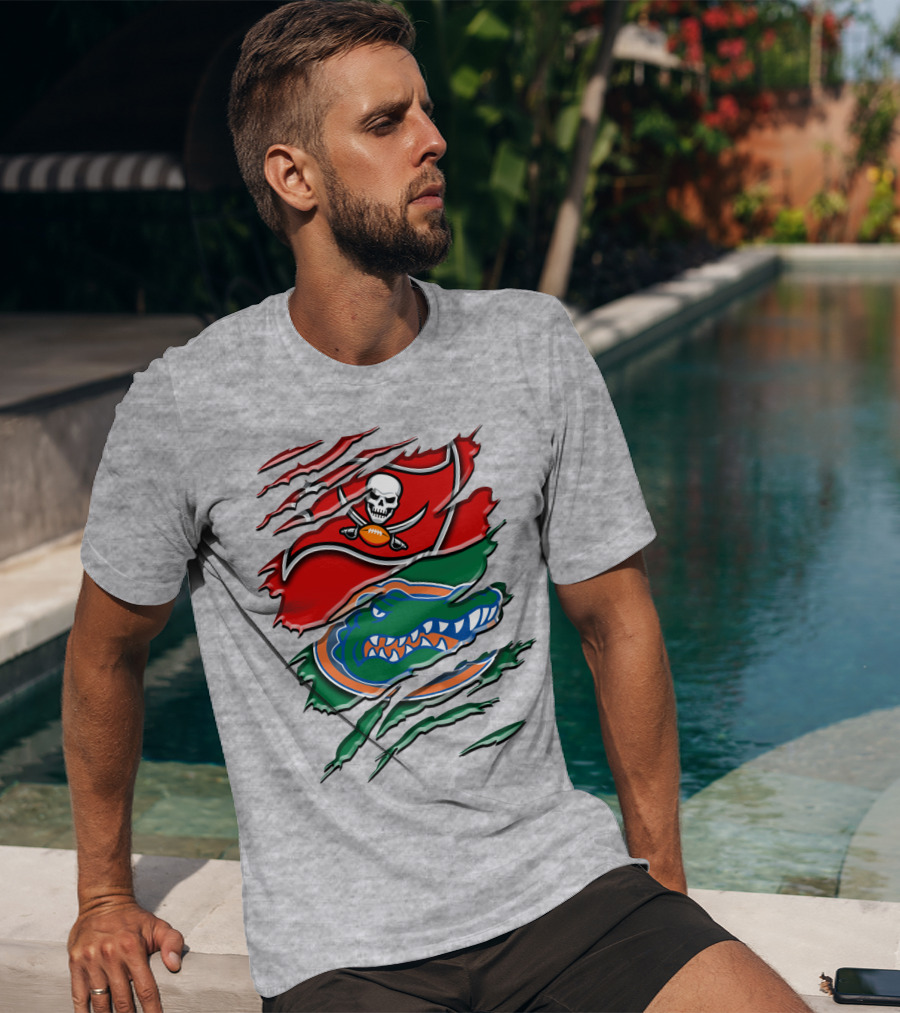 Tampa Bay Buccaneers Florida Gators Rah 024 T-Shirt