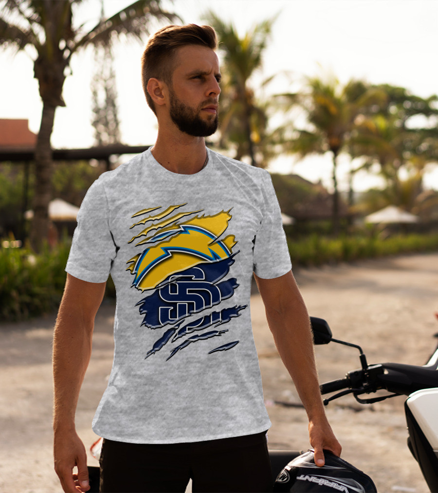 San Diego Chargers And Padres Rah 033 T-Shirt