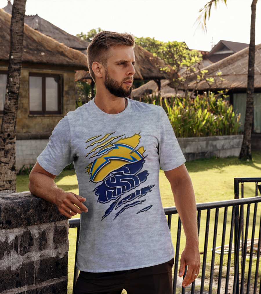 San Diego Chargers And Padres Rah 033 T-Shirt