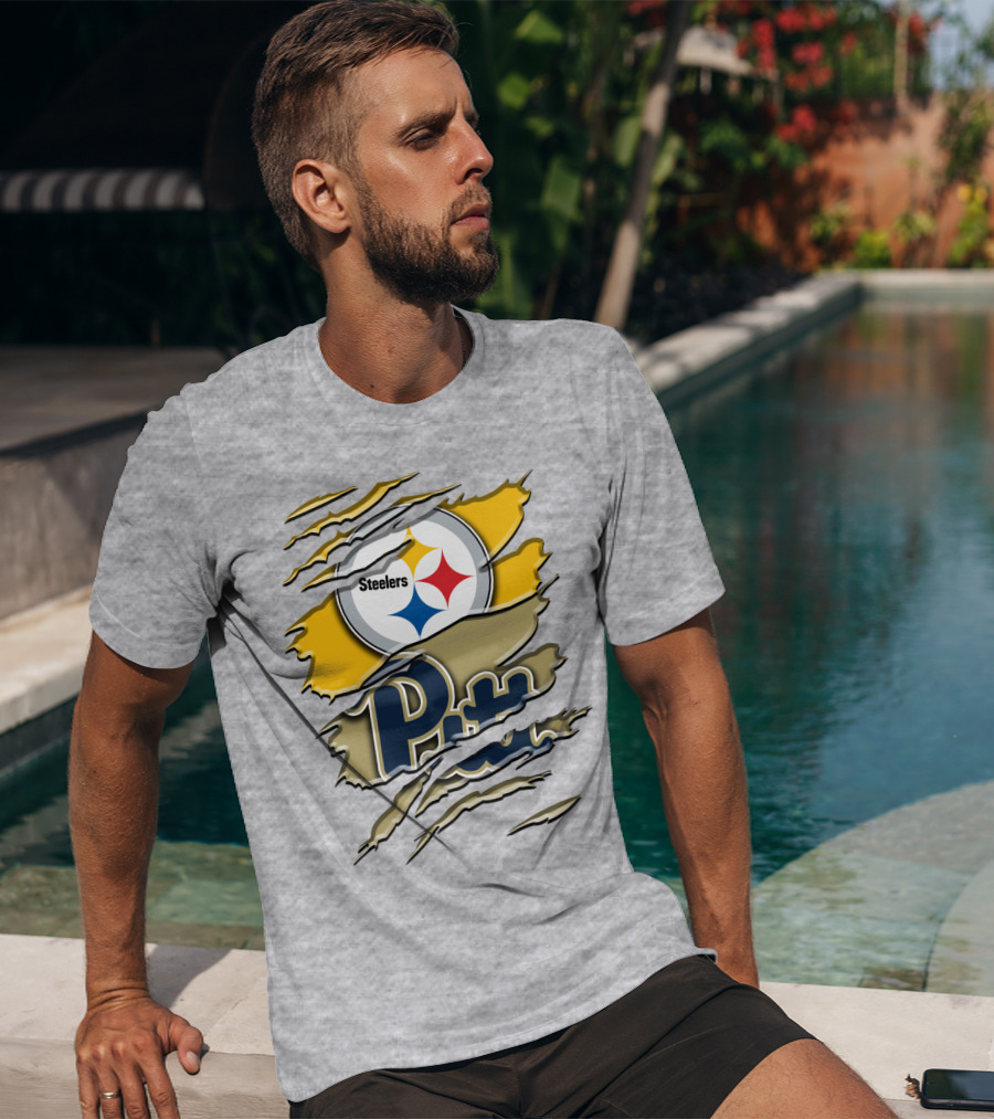 Steelers Pitt Rah 113 Vintage T-Shirt