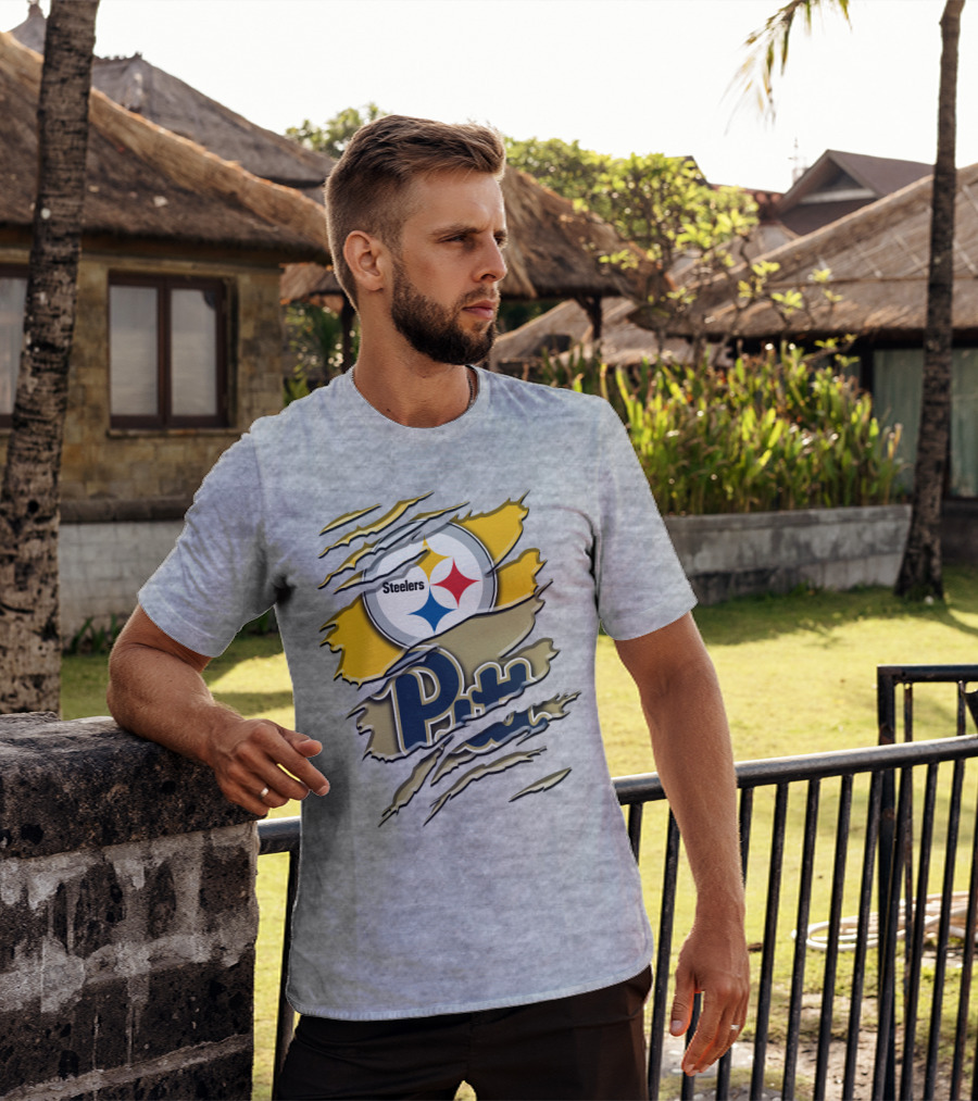 Steelers Pitt Rah 113 Vintage T-Shirt