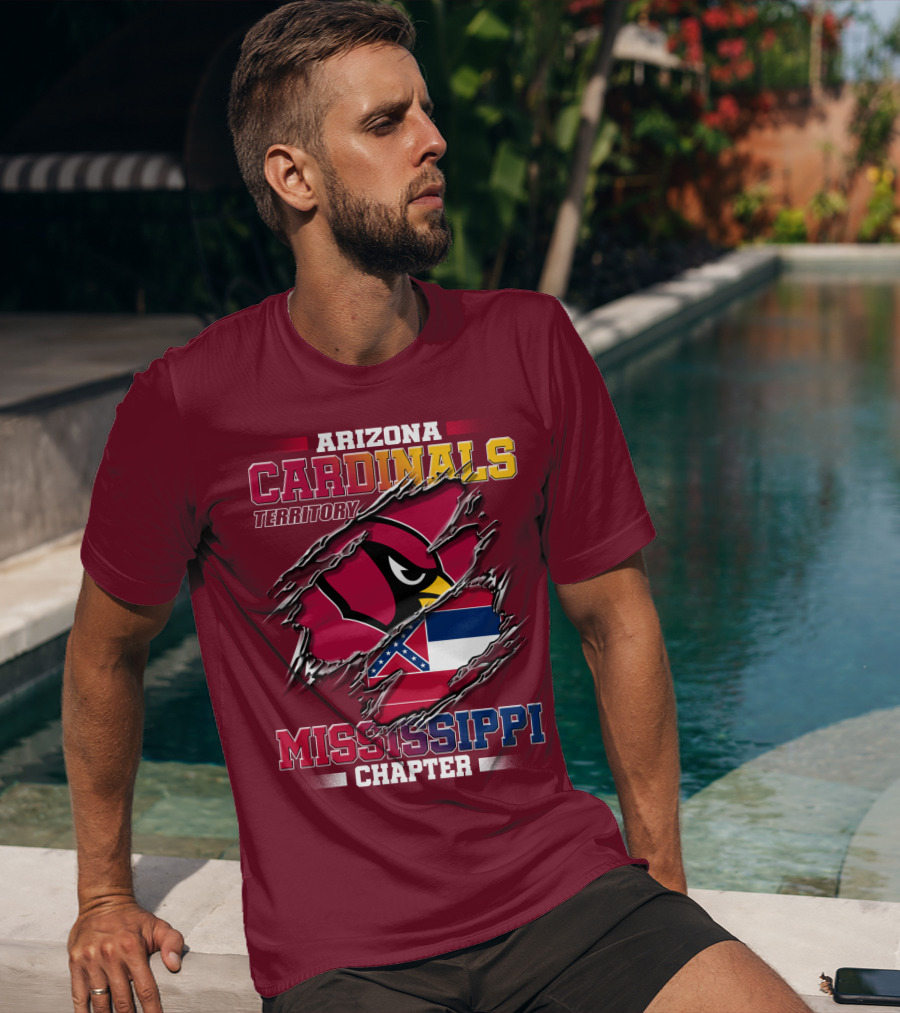 Arizona Cardinals Territory Mississippi Chapter T-Shirt