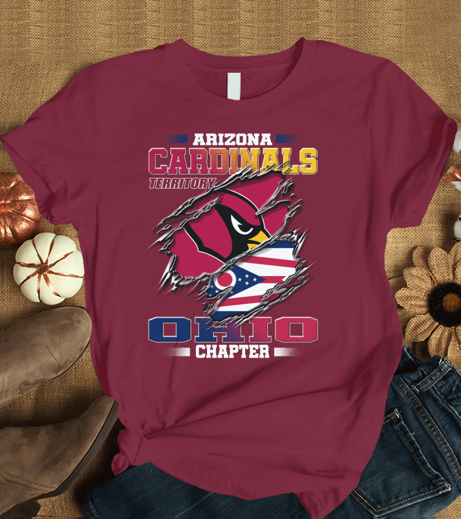 Arizona Cardinals Territory Ohio Chapter T-Shirt