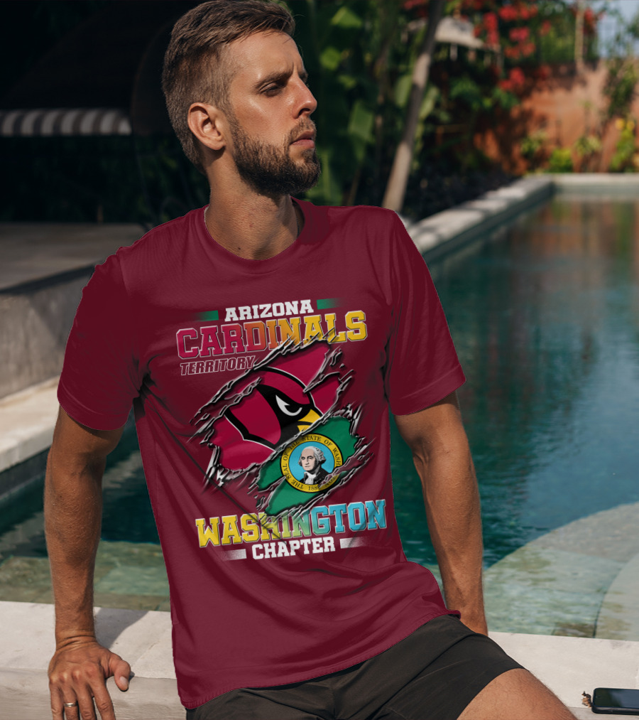 Arizona Cardinals Territory Washington Chapter T-Shirt
