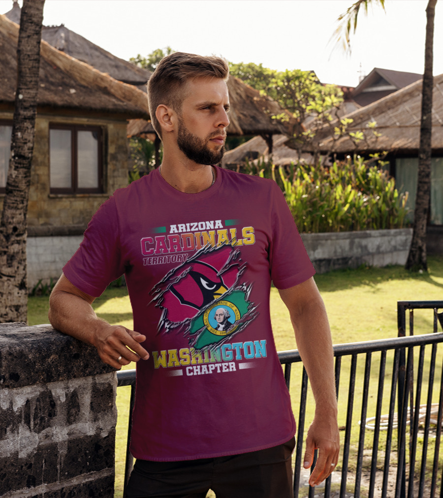 Arizona Cardinals Territory Washington Chapter T-Shirt