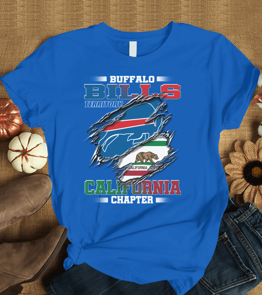 Buffalo Bills Territory California Chapter T-Shirt