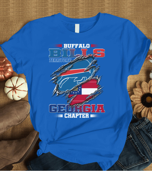 T-Shirt: Buffalo Bills Territory Georgia Chapter T-Shirt Buffalo Bills Territory Georgia Chapter T-Shirt