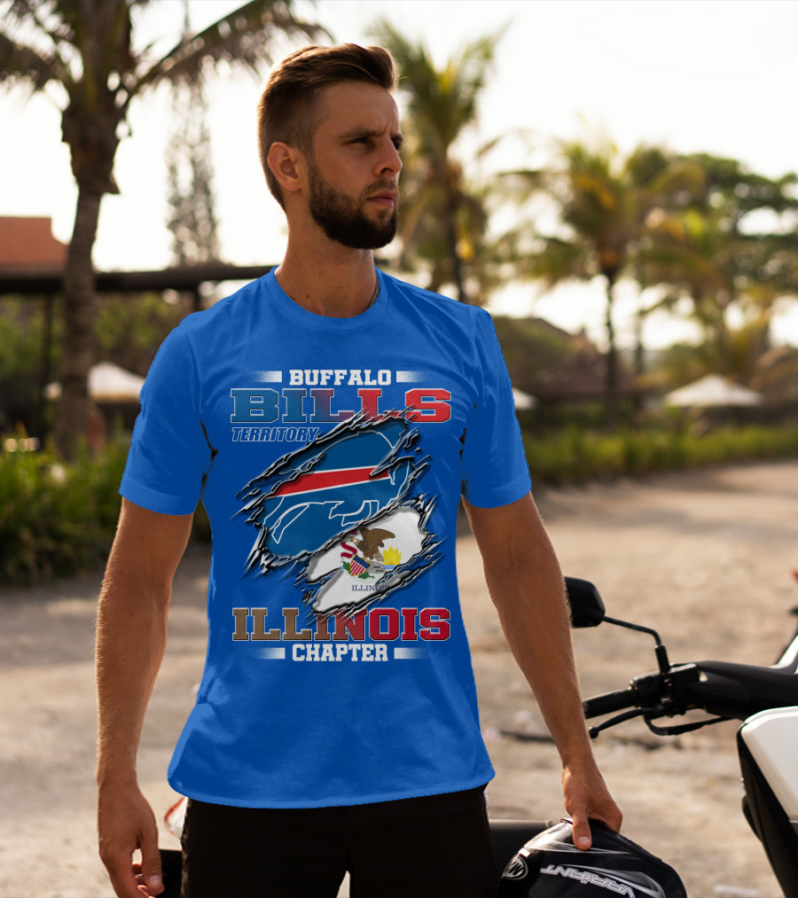 Buffalo Bills Territory Illinois Chapter T-Shirt