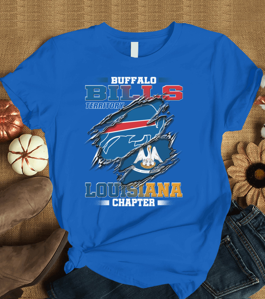 Buffalo Bills Territory Louisiana Chapter T-Shirt