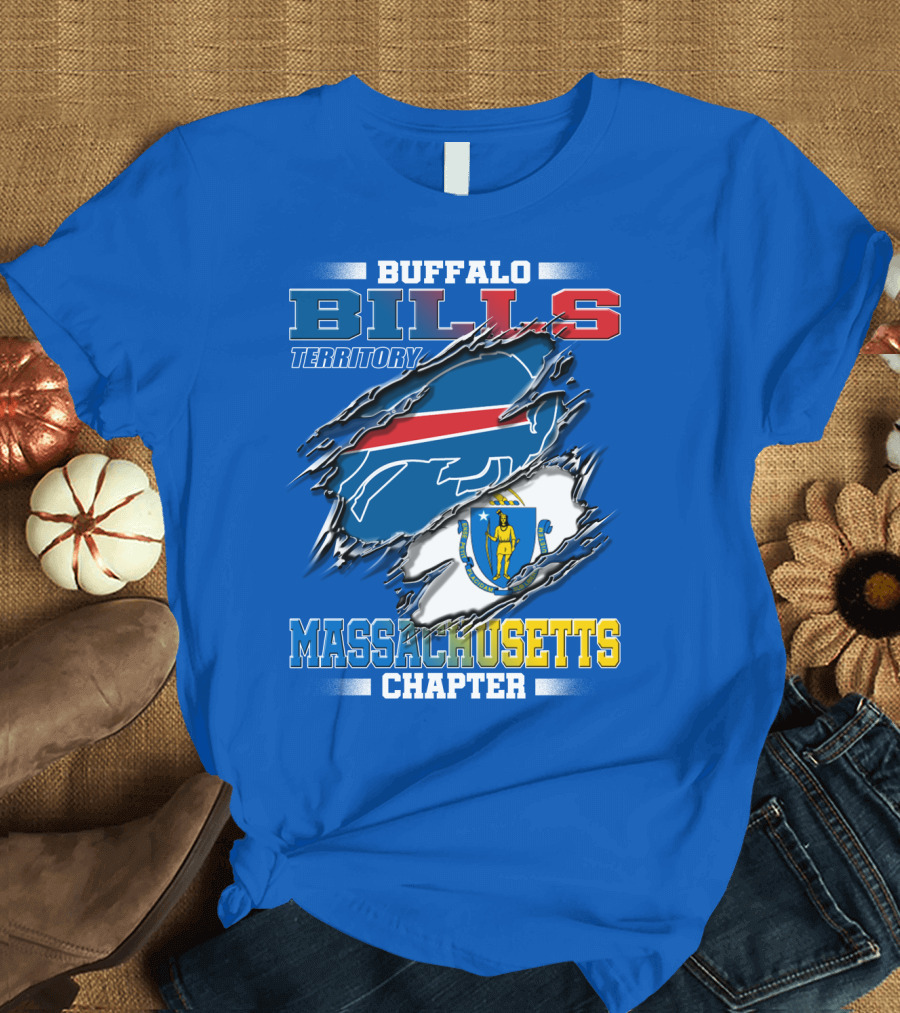BUFFALO BILLS TERRITORY MASSACHUSETTS CHAPTER T-Shirt
