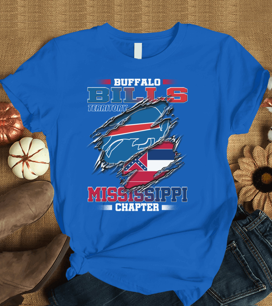 Buffalo Bills Territory Mississippi Chapter T-Shirt