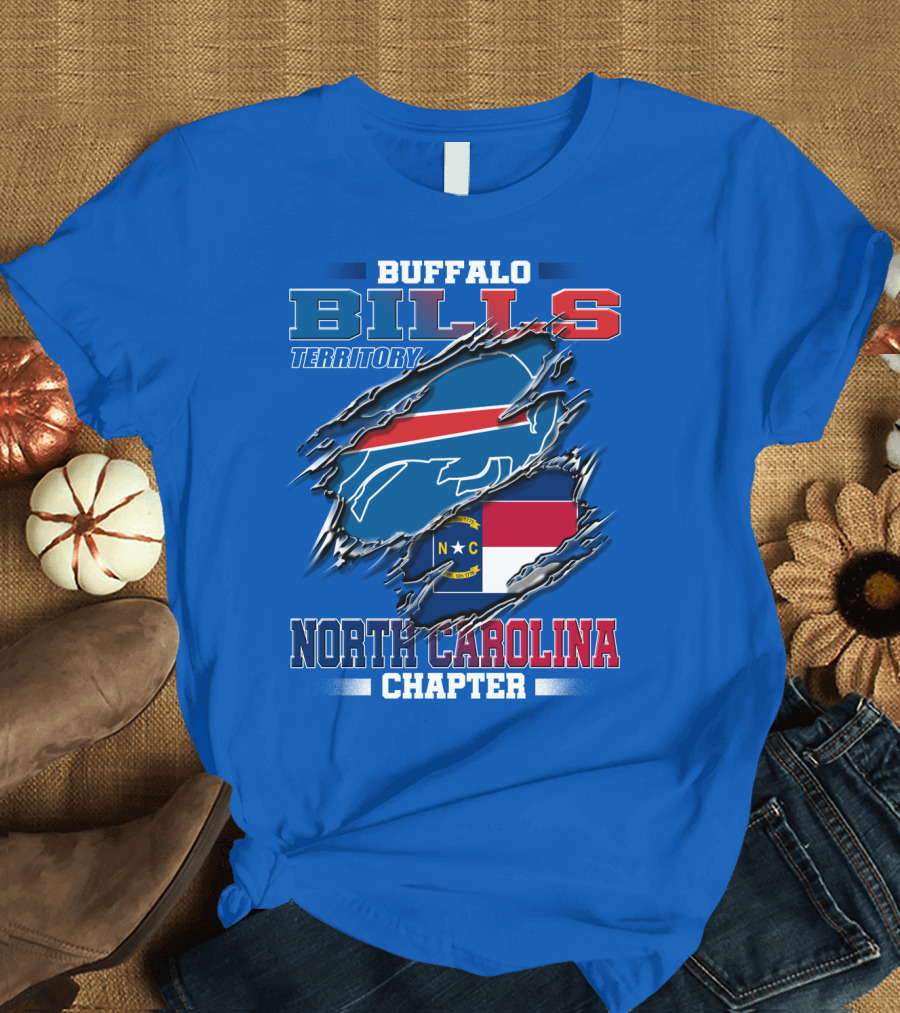 Buffalo Bills Territory North Carolina Chapter T-Shirt