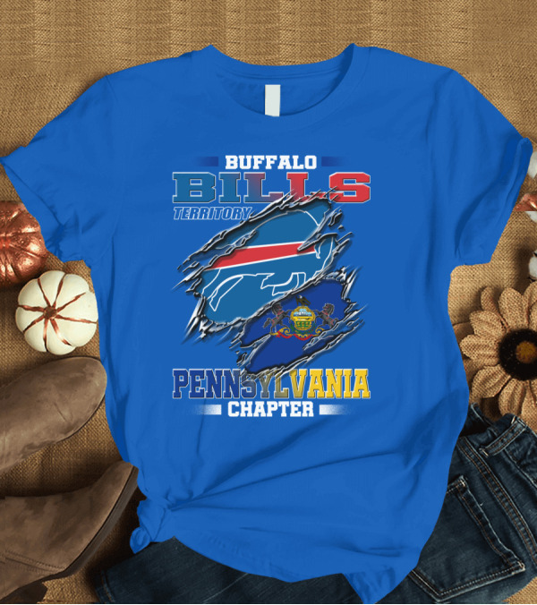 T-Shirt: Buffalo Bills Territory Pennsylvania Chapter T-Shirt Buffalo Bills Territory Pennsylvania Chapter T-Shirt