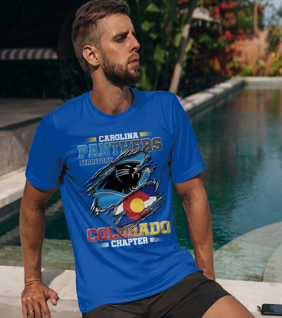 Carolina Panthers Territory Colorado Chapter T-Shirt