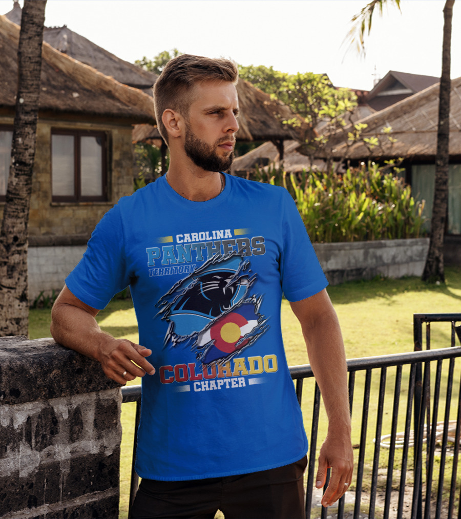 Carolina Panthers Territory Colorado Chapter T-Shirt